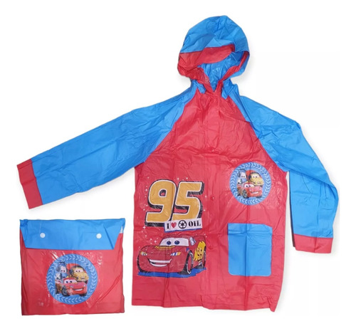 Capa Impermeable Poncho Carpa Lluvia Infantil Niño Niña