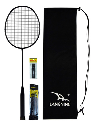 Langning Juego De Raquetas De Badminton Ultraligeras, 9u 2.1