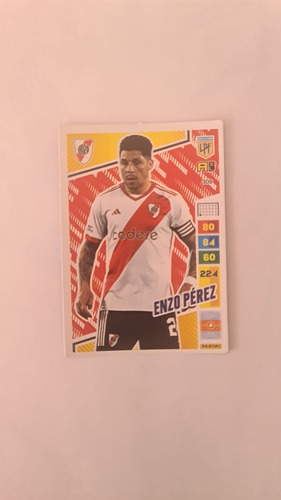 Carta Adrenalyn Fútbol Argentino 2023 - Enzo Perez  #309