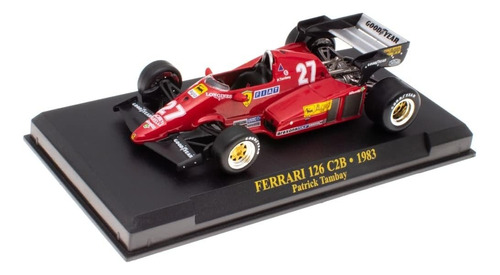Ferrari 126 C2b F1 # 27 Patrick Tambay 1983 Ixo 1/43