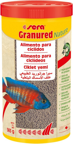 Alimento Sera Granured 1000ml 565gr, Ciclidos Carnivoros