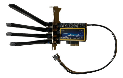 Adaptador Wifi Pci-e Fenvi Fv T919 Macos Windows