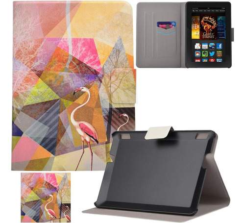 Funda De Tablet Fire Hdx 7 2013 Artyond Con Soporte Flame