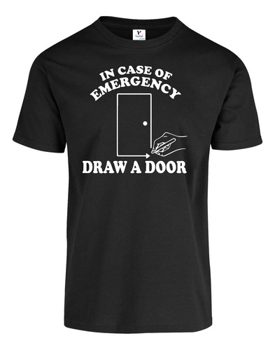 Playera Draw A Door Beetlejuice Puerta Hombre Mujer