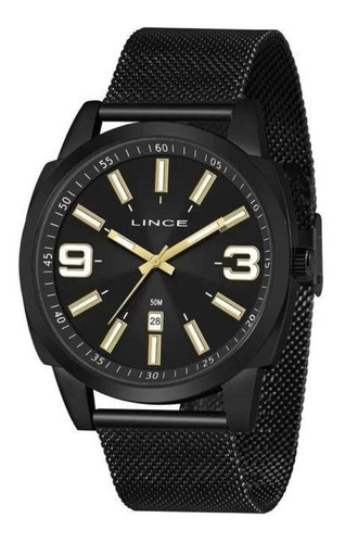 Relógio Lince Masculino Black Mrn4683l P2px