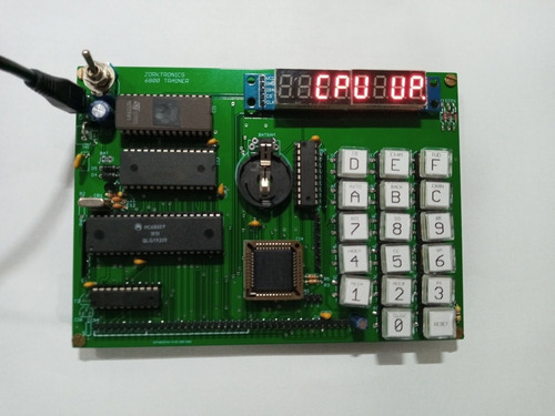 Kit Microprocessador 6800 Com Cabo Usb Não É Arduino Z80