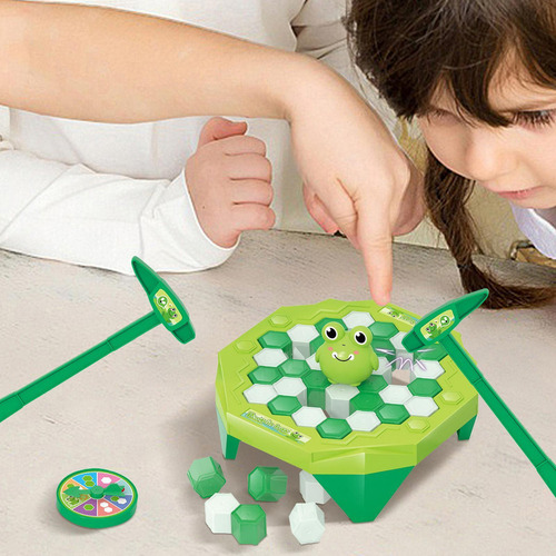 Mz Juego For Romper Bloques De Hielo Frog Trap Activate