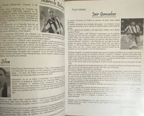 2 Revistas Peñarol Clásicos Historia Glorias Negras, F11 Ej3 (Usado)