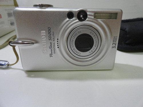 Camara Canon Digital De Bolsillo Sd 200 (Usado)