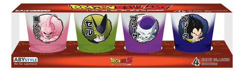 Set De Regalo De Dragon Ball Z Kakarot-vill Shot Glas Set