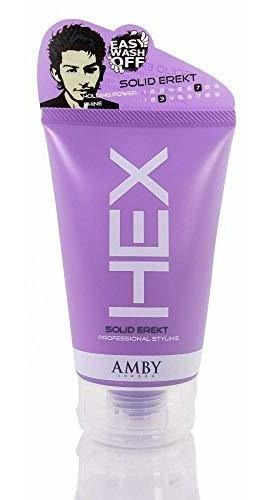 Gel Para Cabello - Amby Hex Hair Styling Wax Solid Erekt (pu