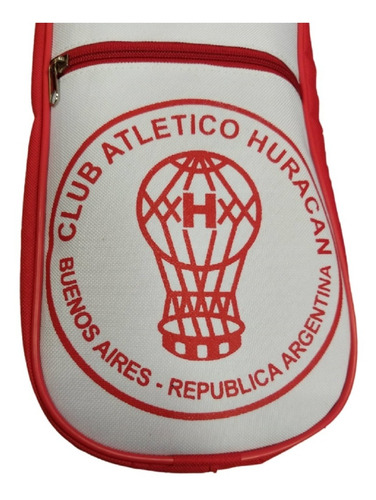 Imagen 6 de 7 de Botinero Doble Huracán Estampado Rojo/blanco