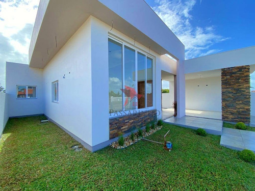 Casa Com 3 Dormitórios À Venda, 115 M² Por R$ 490.000,00 - Bela Torres - Passo De Torres/sc - Ca0684