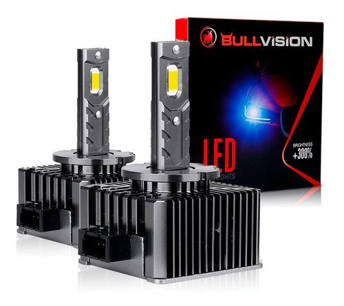 Kit Lâmpada Super Led D1s - Substitui O Xenon Original 6000k