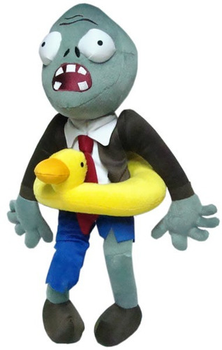 Peluche Zombie Playero Plants Vs Zombies 50cm