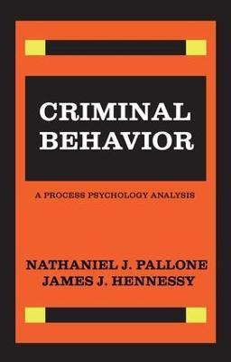 Libro Criminal Behavior - James Hennessy