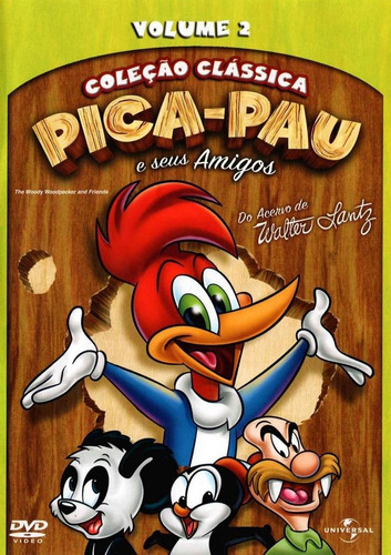 Coleção Clássica Pica-pau E Seus Amigos Vol.2 - Dvd