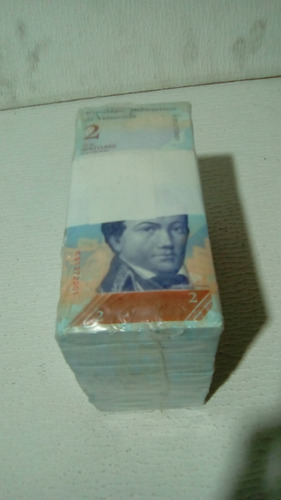 1000 Billetes De 2 Bolivares Descontinuado