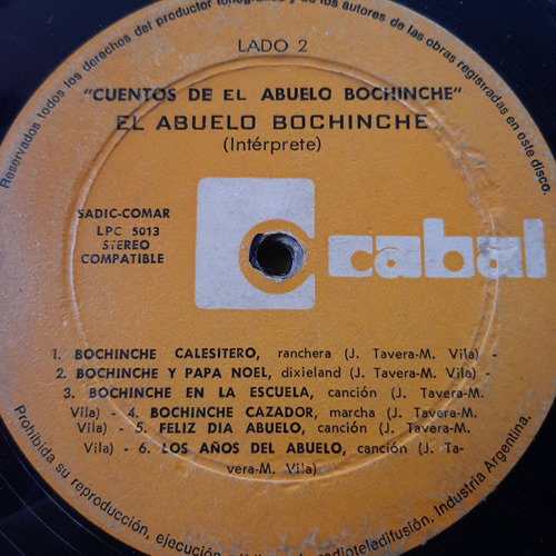 Sin Tapa Disco El Abuelo Bochinche Cuentos Del Abuelo If0