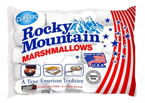 Masmelos, Marshmallows Americanos Importados Rocky Mountain®