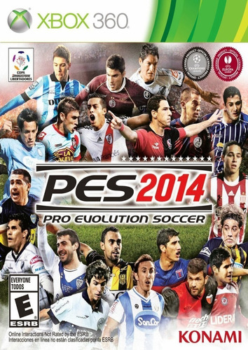 Jogo Pes 2014 Pro Evolution Soccer 14 Xbox 360 Mídia Física