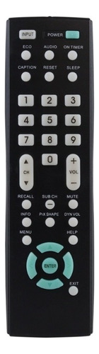 Control Remoto Compatible Con Sanyo Pantalla Lcd Led