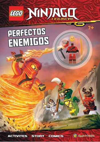 Libro Lego Ninjago - Perfectos Enemigos /el Gato De Hojalata