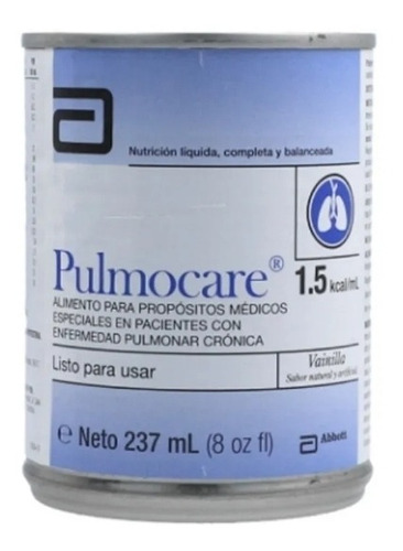 Pulmocare, Marca Abbot. Caja X 24 Latas - mL a $844