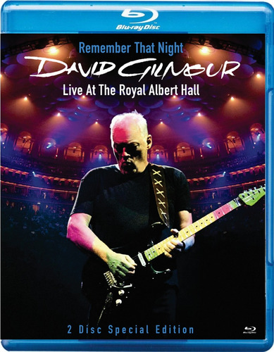 David Gilmour Live At The Royal Albert Hall / 2 Blu-ray