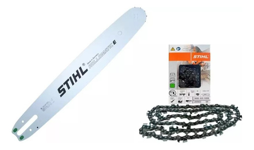 Set Espada Y Cadena Para Motosierra 20  Stihl 