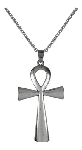 Cruz Ankh Egipcia Vida 18 Mm Plata 925 Copta Kendra Joyas