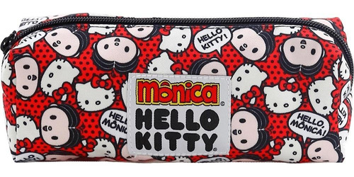Estojo Hello Kitty Monica Simples T5 8206 - Xeryus