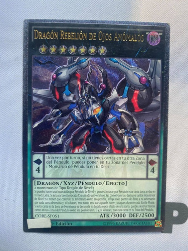 Odd-eyes Rebellion Dragon Ultímate Español Yugioh