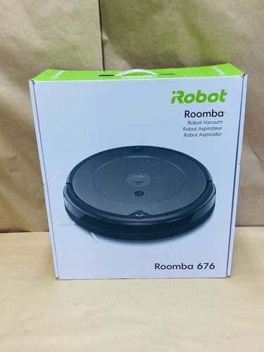 Aspiradora Robot Irobot 600 Roomba 676 Negra 100v - Nueva