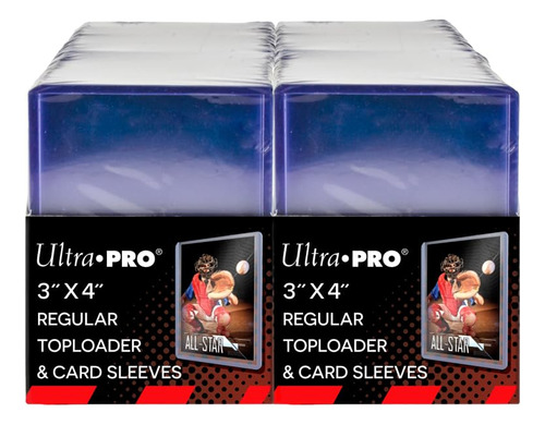 Cartuchos Y Fundas Para Tarjetas Ultra Pro, 3 X 4, Transpare