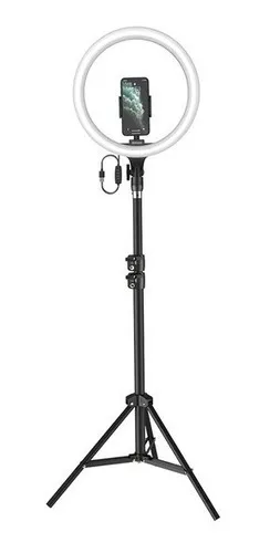 Aro De Luz Led Celular Fotografia Control Remoto Tr pode