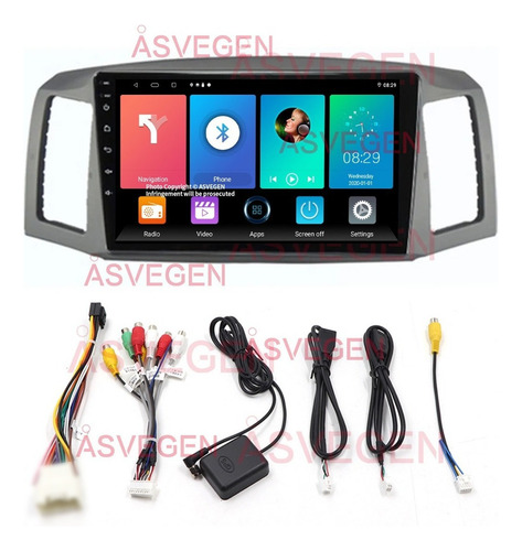 Y 0 Estéreo Android Para Jeep Grand Cherokee 05-07 Hd