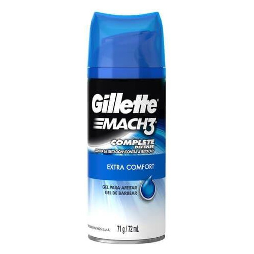 Gel Para Afeitar Gillette Mach3 Complete Defense  72ml