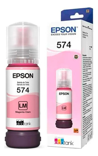 Botella De Tinta Epson T574 Magenta Light 70ml T574620