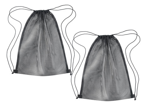 Bolsa De Malla Con Cordón 40 X 50 Cm Resistente Para Deporte