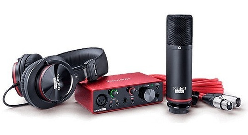 Interfaz Focusrite Scarlett Solo Studio Pack 3rd Gen