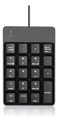 Teclado Numerico Con Cable 19 Teclas