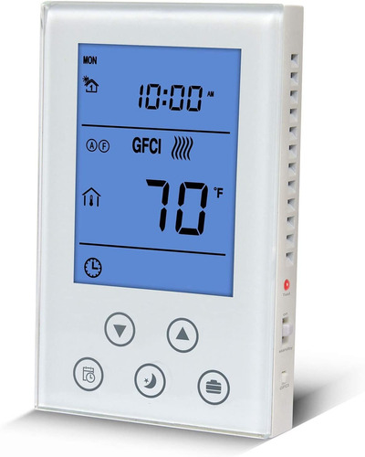 Termostato Programable Para Calefacción Radiante Por S...