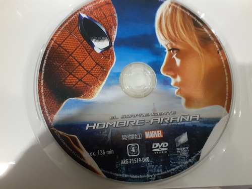 El Sorprendente Hombre Araña Dvd Nuevo Original