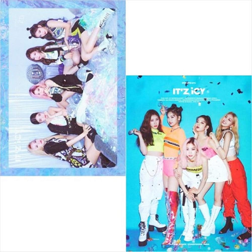 Itzy 'it'z Icy' Album 2 Ver Set Cd+80p Photobook+2p Photocar
