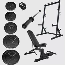 Comprar Better Body Power Bundle With Incline Squat Rack | 5-45lbs