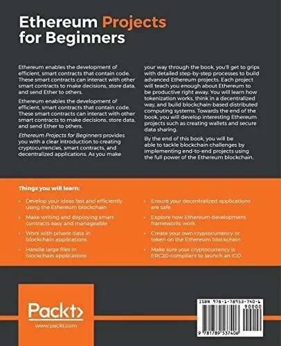 Book : Ethereum Projects For Beginners Build...