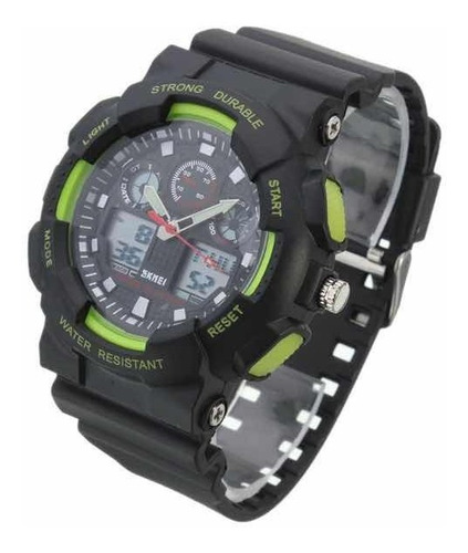 Relógio Anadigi Original Shock Militar Esportivo Calendário