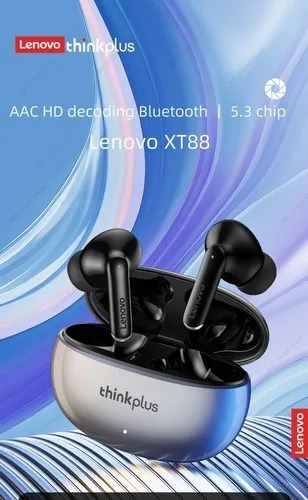 Audifonos Bluetooth Lenovo Xt88 Negro - Avinari