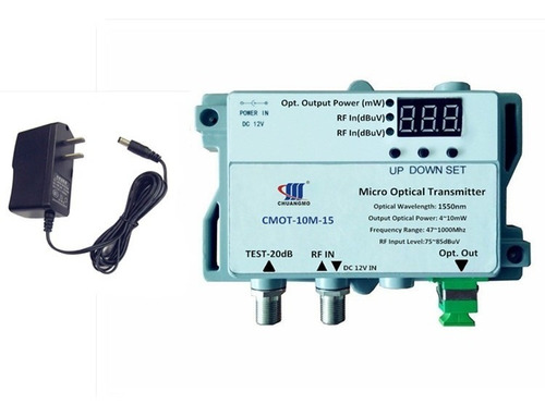 Kit Transmissor / Receptor Óptico - 1310nm  - 2 Rf